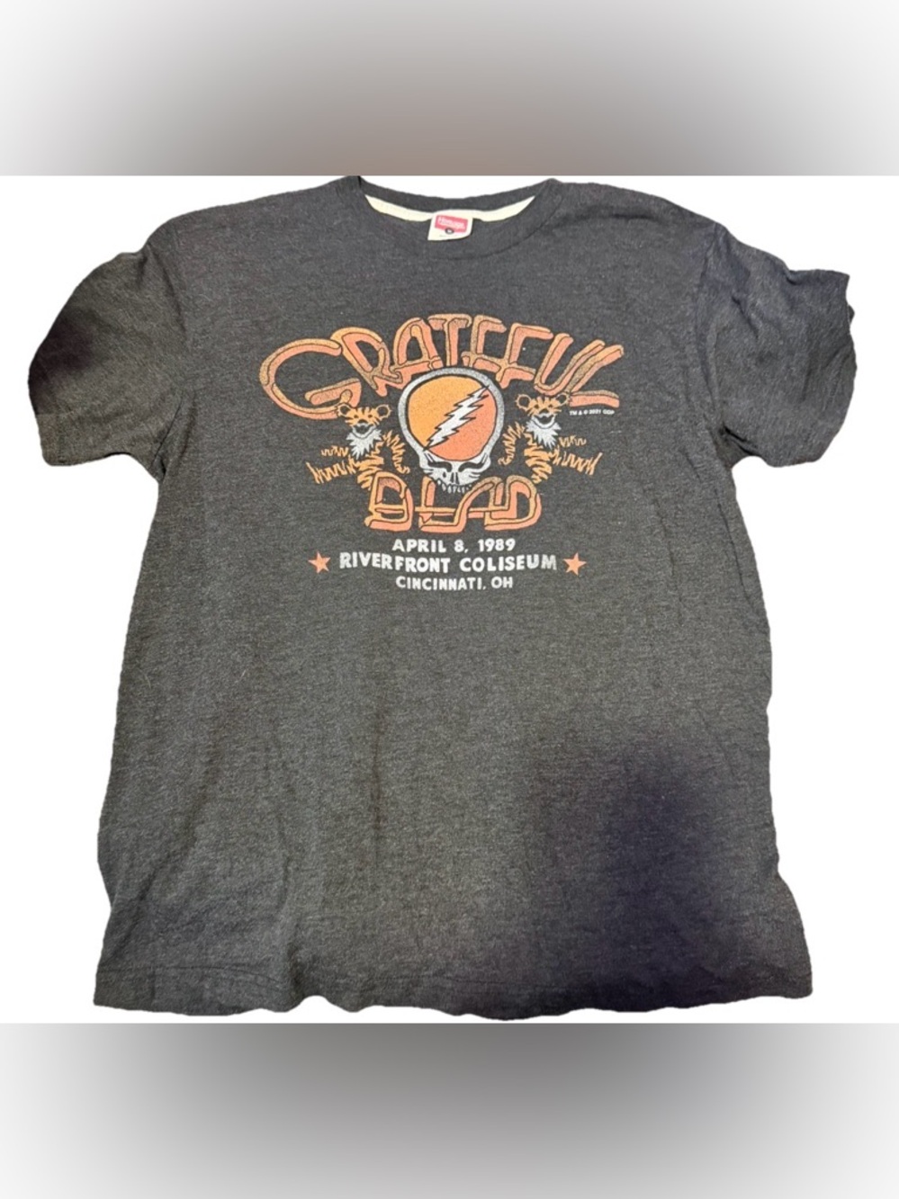 Homage Grateful Dead Riverfront Coliseum T-shirt Size Medium‎